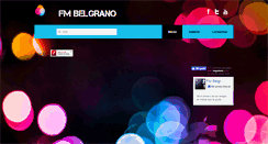 Desktop Screenshot of fmbelgranojujuy.com