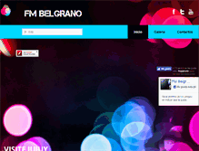 Tablet Screenshot of fmbelgranojujuy.com